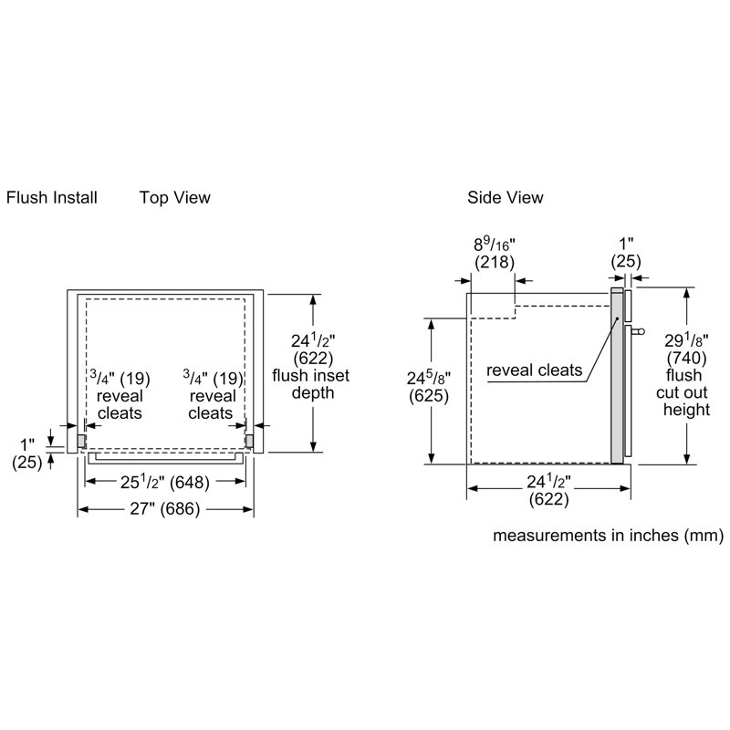 Bosch 800 Series 27" SelfCleaning Convection Electric Single Wall Oven with QuietClose Door